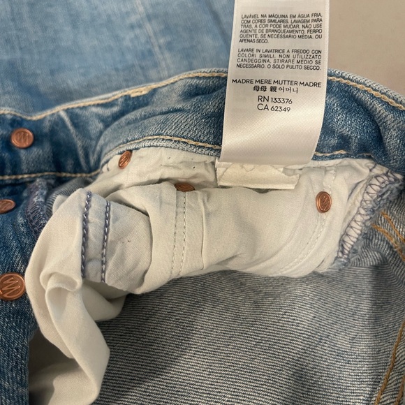 MOTHER Denim - The Tomcat in The Confession 26 Distressed Straight Leg - Picture 9 of 10